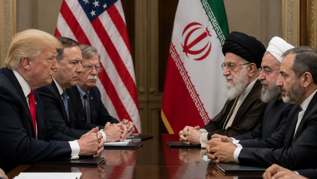 Wada Hadallada Donald Trump iyo iran